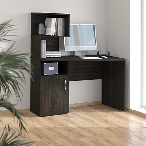 Стол компьютерный COMP CD 1213(L), дуб юкон модерн, 120х60х135 см